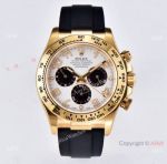 CLEAN Factory 1:1 Replica Rolex Daytona Clean 4130 White Dial with Arabic